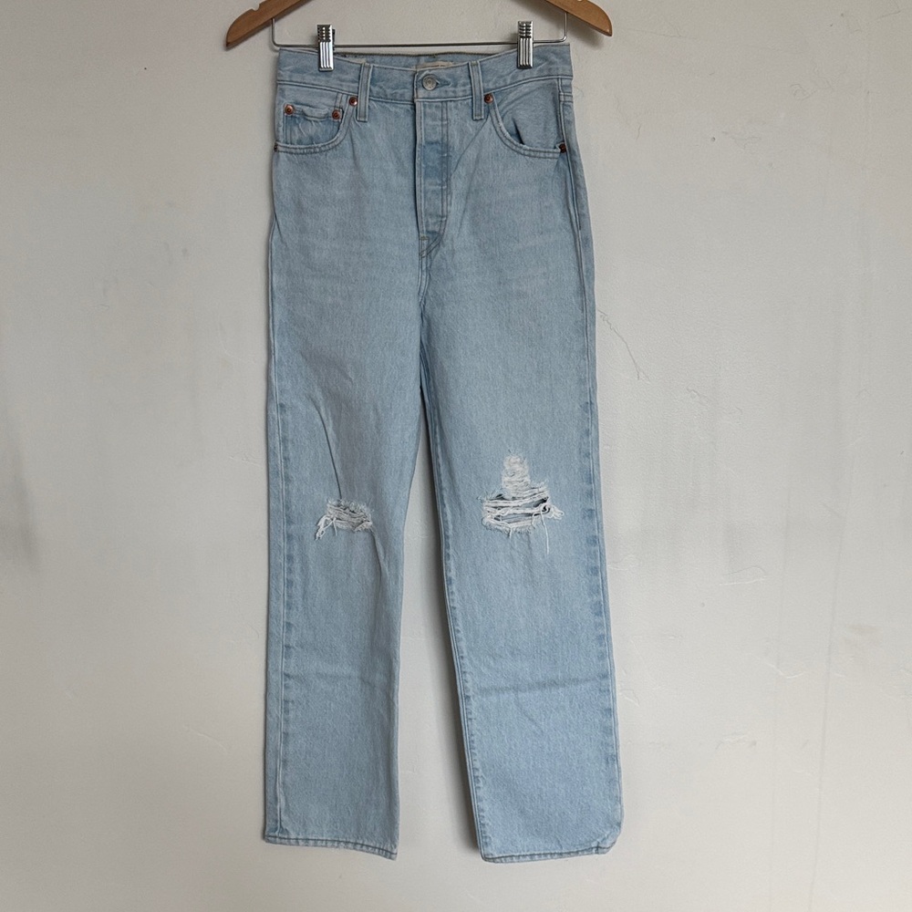 Levi's Premium Light Blue Ribcage Jeans